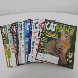 Cat Fancy Magazines 12 Issues January-December 2014 Volume 57 Complete Year